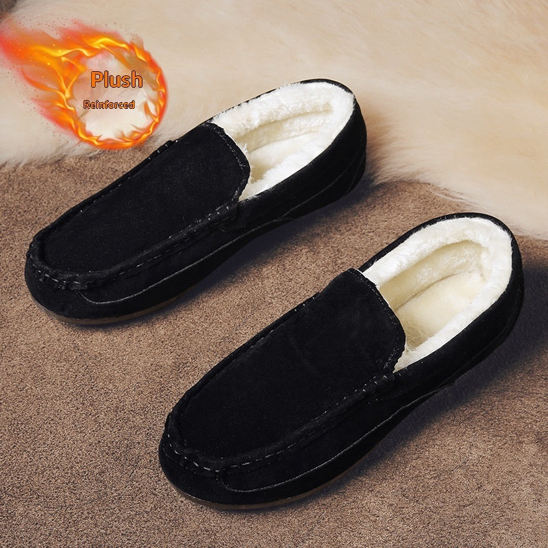 Men's Loafer-style Casual Slip-on Cotton Shoes